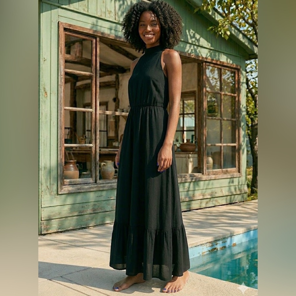Sam Edelman Black Maxi Dress